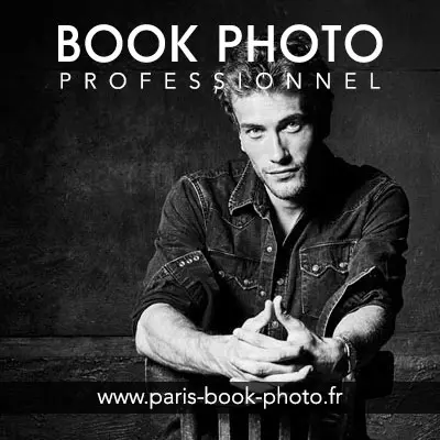 Shooting book photo homme à Paris — headshot et photos plein pied (exemple professionnel)