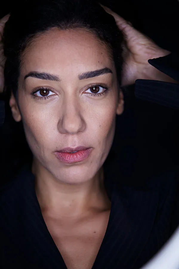 Portrait de comédienne réalisé pour un book photo professionnel à Paris